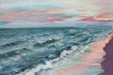 風景 Painting - 抽象的な海景 110